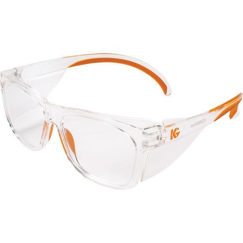 KleenGuard Safety Glasses, Clear Lens, Anti-Fog/Anti-Scratch, ANSI Z87+ Distribution Élite MP