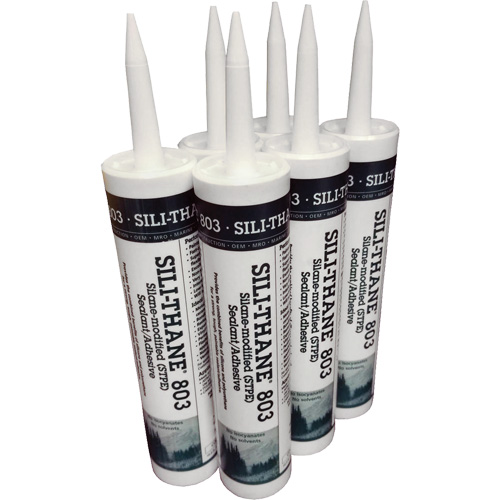 Sili-Thane&reg; 803 Sealant Cartridges, Paste, 10.3 oz. Distribution Élite MP