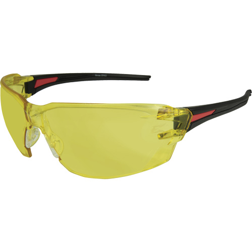 Lunettes de s&eacute;curit&eacute; Nevosa, Lentille Jaune, Anti-&eacute;gratignures, R&eacute;pond ou surpasse la norme CSA Z94.3 Distribution Élite MP