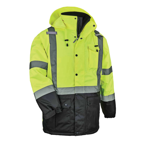 Parka thermique GloWear 8384 de Type R, Jaune lime haute visibilit&eacute;, Grand Distribution Élite MP