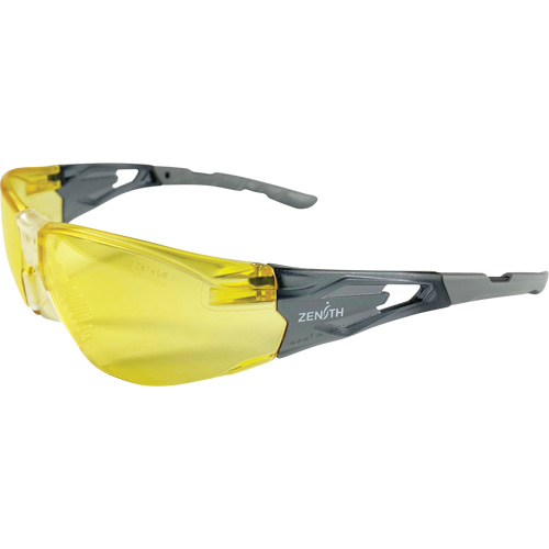 Z2900 Series Safety Glasses, Amber Lens, Anti-Scratch, ANSI Z87+/Meets/Exceeds CSA Z94.3 Distribution Élite MP