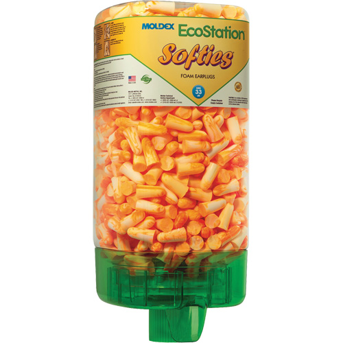 Trousse de d&eacute;marrage de distributeur de bouchons d'oreilles EcoStation Softies Distribution Élite MP