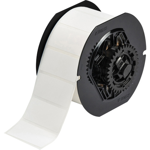 B33 Series Printer Labels, Paper, 2" L x 1" H, White Distribution Élite MP