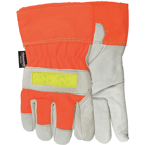 Gants dhiver Flashback, Grand, Paume en Cuir fleur de vache, Doublure en Thinsulate Distribution Élite MP