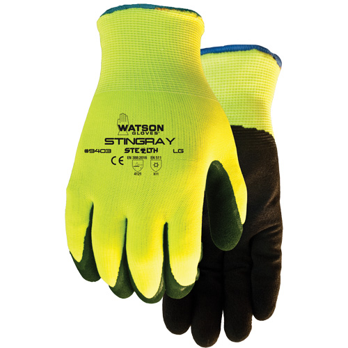 Gants isol&eacute;s Stealth Stingray, T-Grand, R&ecirc;vetement Nitrile, Calibre 13, Enveloppe en Polyester Distribution Élite MP