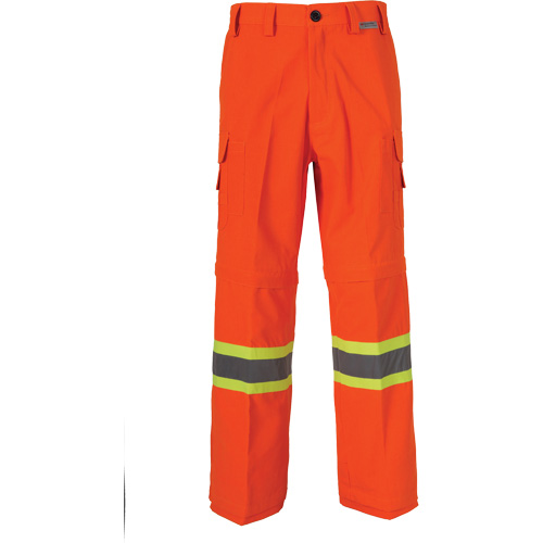 All-Season High Visibility Ventilated Mining Pants, Poly-Cotton, 40, High Visibility Orange Distribution Élite MP