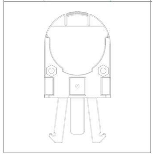 Adaptateur de casque de s&eacute;curit&eacute; pour serre-t&ecirc;tes VeriShield de Howard Leight Distribution Élite MP