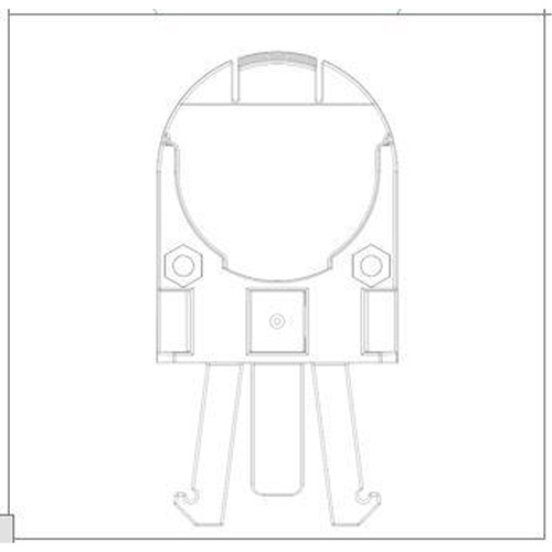 Adaptateur de casque de s&eacute;curit&eacute; pour serre-t&ecirc;tes VeriShield de Howard Leight Distribution Élite MP
