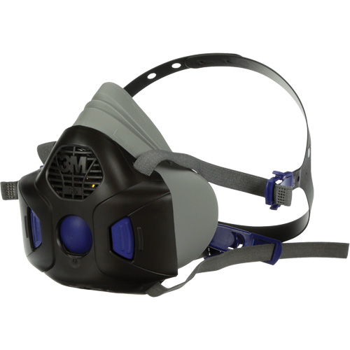 Respirateur r&eacute;utilisable &agrave; demi-masque s&eacute;rie HF-800 Secure Click, Silicone, Grand Distribution Élite MP