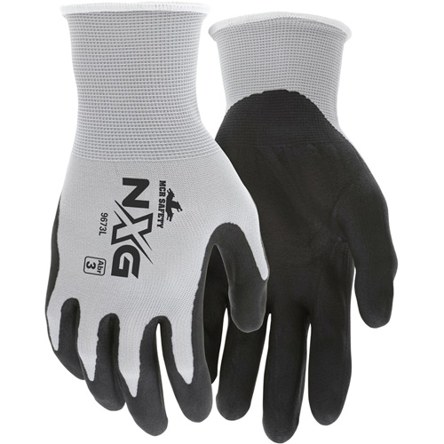 NXG&reg; Coated Gloves, Large, Foam Nitrile Coating, 13 Gauge, Nylon Shell Distribution Élite MP