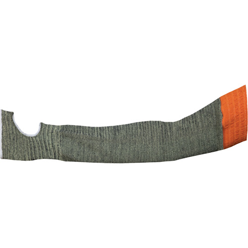 Manche r&eacute;sistante aux coupures en tricot composite Contender, Aramide, 22", ASTM ANSI niveau A4, Gris Distribution Élite MP