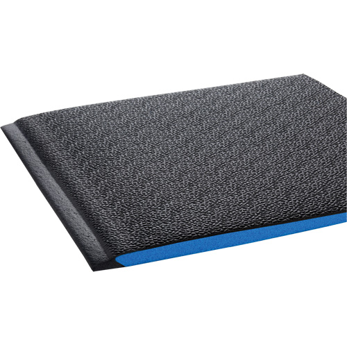 Tapis ergonomiques Wear-Bond Comfort-King, Rugueux, 2' x 3' x 9/16", Noir, Mousse de vinyle Distribution Élite MP