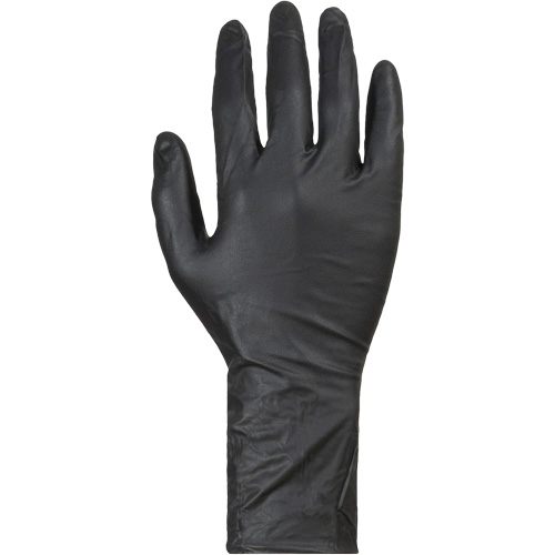 Gants jetables KeepKleen, Petit, Nitrile, 8 mils, Sans poudre, Noir Distribution Élite MP