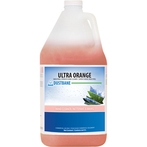 Nettoyant pour les mains Ultra Orange, Liquide, 4 L, Cruche, Parfum&eacute; Distribution Élite MP