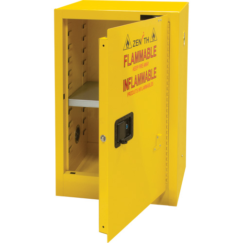 Armoire pour produits inflammables, 12 gal., 1 Porte(s), 23" La x 35" h x 18" p Distribution Élite MP