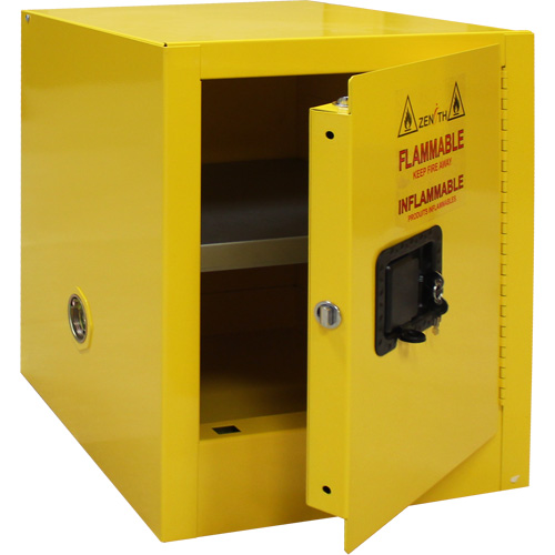 Armoire pour produits inflammables, 4 gal., 1 Porte(s), 17" La x 22" h x 18" p Distribution Élite MP