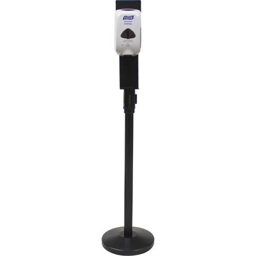Porte-distributeur pour poteaux de barri&egrave;re pour le contr&ocirc;le des foules, Noir Distribution Élite MP