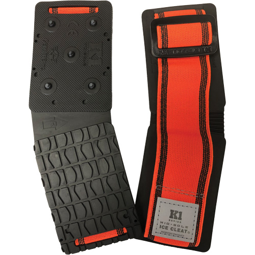 Mid-Sole Slim Ice Cleat, Tungsten Carbide, Stud Traction, One Size Distribution Élite MP