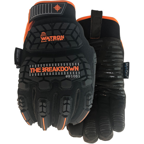 Gants de travail r&eacute;sistants aux coupures The Breakdown, Taille Petit, Enveloppe en Aramide/Polyester/Acier inoxydable, ASTM ANSI niveau A5 Distribution Élite MP