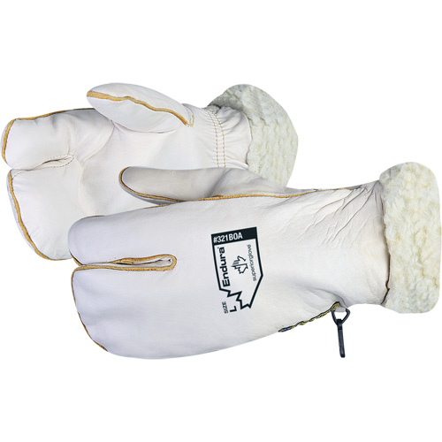 Endura&reg; Cowgrain Winter Mitt with Acrylic-Pile Lining, Size Large, Mitt Distribution Élite MP