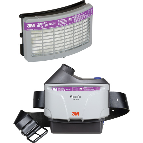 Ensemble complet d'APR &agrave; &eacute;puration d'air motoris&eacute; Versaflo TR-300, Pile Lithium-ion Distribution Élite MP