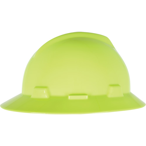 Casque de s&eacute;curit&eacute; &agrave; fente et bordure compl&egrave;te V-Gard, R&eacute;pond aux normes CSA type 1, Suspension Glissement rapide, Non ventil&eacute; Distribution Élite MP