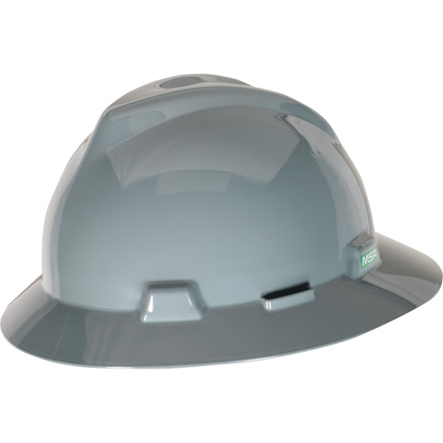 Casque de s&eacute;curit&eacute; &agrave; fente et bordure compl&egrave;te V-Gard, Suspension &agrave; douille, Non ventil&eacute; Distribution Élite MP