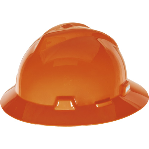 Casque de s&eacute;curit&eacute; &agrave; fente et bordure compl&egrave;te V-Gard, Suspension &agrave; douille, Non ventil&eacute; Distribution Élite MP