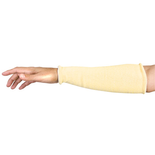 Contender Cut-Resistant Composite-Knit Sleeves, Aramid, 18", ASTM ANSI Level A5, Yellow Distribution Élite MP