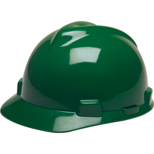 V-Gard&reg; GREEN Slotted Hard Hat, Meets CSA Type 1, Ratchet Suspension Distribution Élite MP