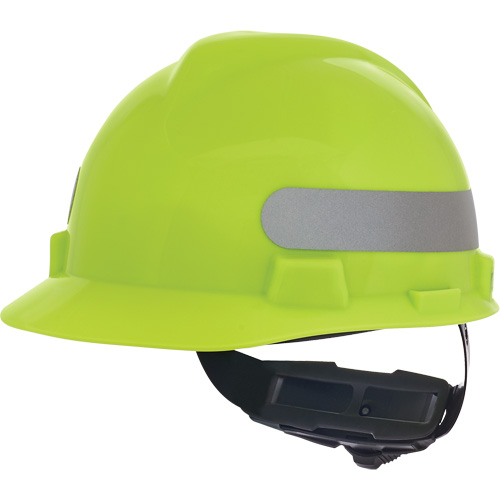 V-Gard&reg; Slotted Hard Hat, Meets CSA Type 1, Ratchet Suspension, Non-Vented Distribution Élite MP