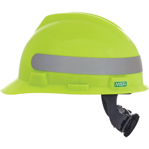 V-Gard&reg; Slotted Hard Hat, Meets CSA Type 1, Ratchet Suspension, Non-Vented Distribution Élite MP
