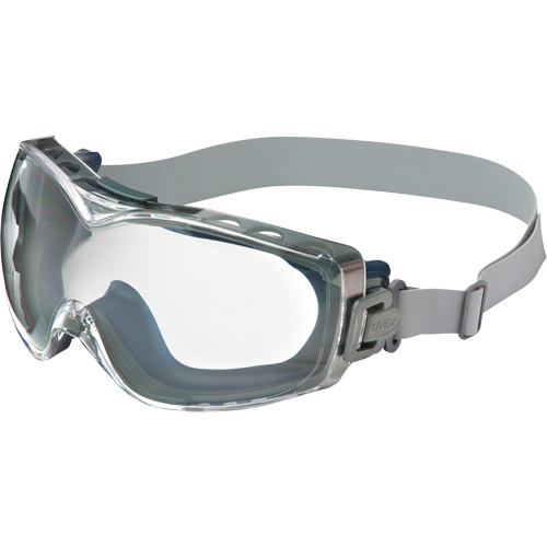 Lunettes de s&eacute;curit&eacute; &agrave; coques Uvex HydroShield Stealth OTG, Lentille Transparent, Antibu&eacute;e/Anti-&eacute;gratignures, Ventilation Indirecte Distribution Élite MP