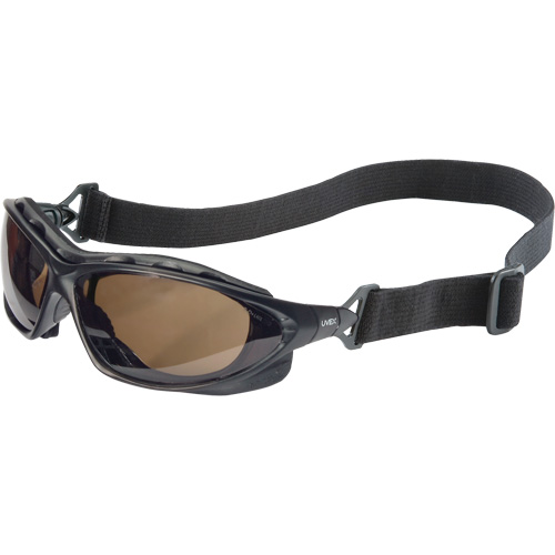 Uvex HydroShield&reg; Seismic&reg; Safety Goggles, SCT-Grey Lens, Anti-Fog/Anti-Scratch, Closed Vent Distribution Élite MP