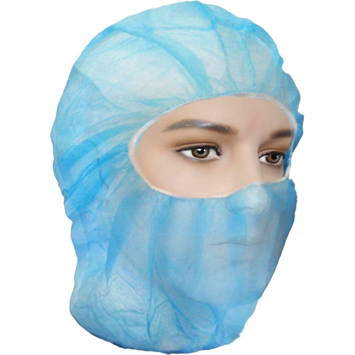 Cagoules de protection Care, Polypropyl&egrave;ne, Bleu Distribution Élite MP