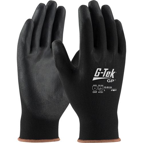 Gants enduits G-Tek GP, Petit, R&ecirc;vetement Polyur&eacute;thane, Calibre 13, Enveloppe en Nylon Distribution Élite MP