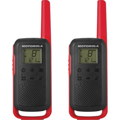 Radios bidirectionnelles Talkabout, Bande FRS, 22 canaux, Port&eacute;e 32 km Distribution Élite MP