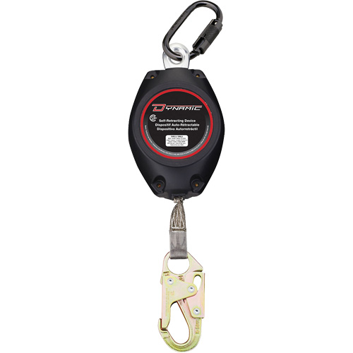 Cordage de s&eacute;curit&eacute; autor&eacute;tractable Dynamic, 20', Dyneema, Pivotant Distribution Élite MP