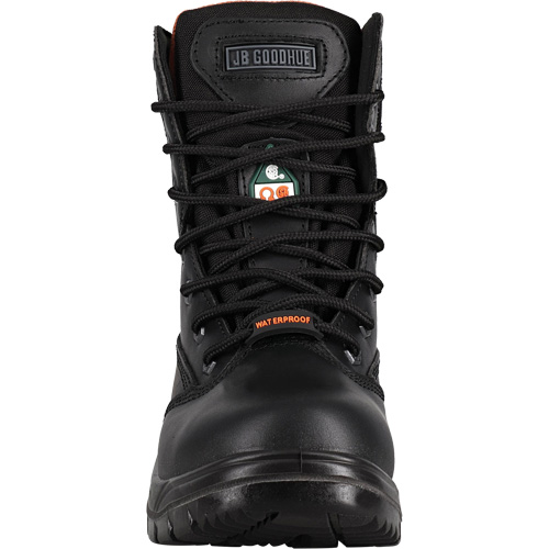 Bottes de s&eacute;curit&eacute;, Cuir, Embout Acier, Taille 6, Imperm&eacute;able Distribution Élite MP