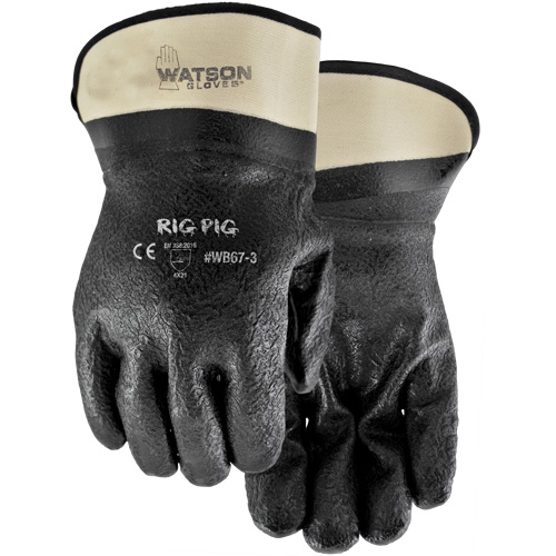 Gants Rig Pig, Taille unique, R&ecirc;vetement Nitrile/PVC, Enveloppe en Jersey Distribution Élite MP