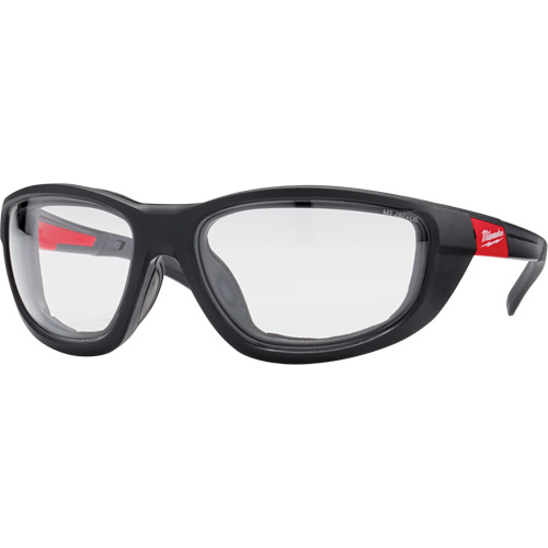 Lunettes de s&eacute;curit&eacute; performantes avec joints, Lentille Transparent, Antibu&eacute;e/Anti-&eacute;gratignures, ANSI Z87+/R&eacute;pond ou surpasse la norme CSA Z94.3 Distribution Élite MP