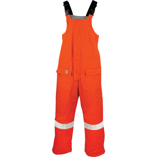 Westex UltraSoft&reg; AllOut Quilt Lined Winter Bib Overall, Small, High Visibility Orange Distribution Élite MP
