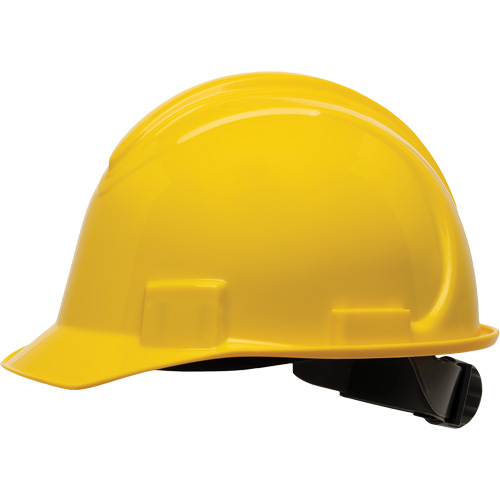 Casque de s&eacute;curit&eacute; &agrave; bord court North, R&eacute;pond aux normes CSA type 1, Suspension Rochet, Non ventil&eacute; Distribution Élite MP