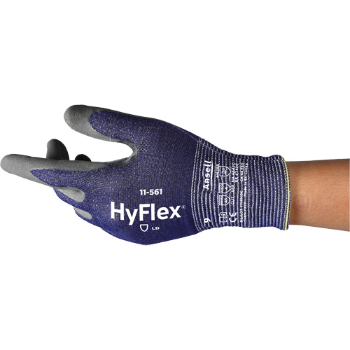 HyFlex&reg; 11-561 Cut Resistant Gloves, Size 5, 15 Gauge, Nitrile Coated, Intercept Shell, EN 388 Level C Distribution Élite MP