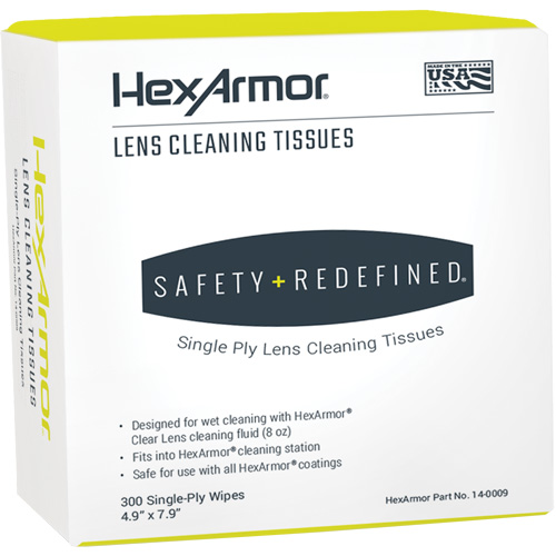 Serviettes nettoyantes pour lentilles, 4,9" x 7,9", 300 /pqt. Distribution Élite MP