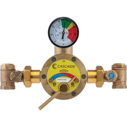 Mixing Valve for Exposed Assembly of Drench or Combination Emergency Shower, 56 GPM Distribution Élite MP