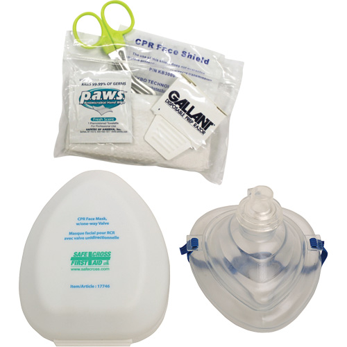 Ensemble de masque RCR de poche et accessoires, Masque r&eacute;utilisable, Classe 2 Distribution Élite MP