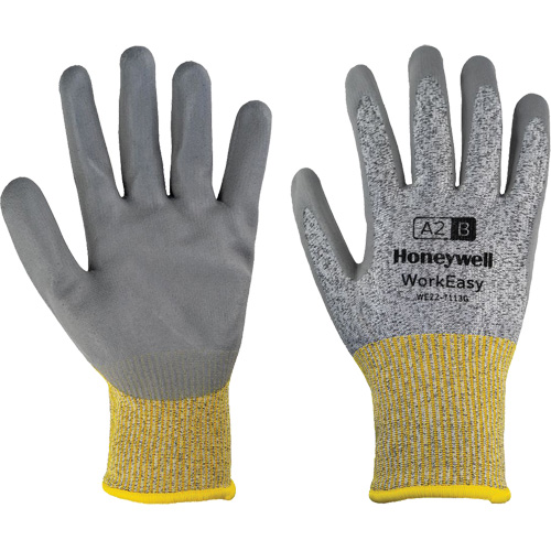 Gants de protection contre les coupures WorkEasy, Taille 6/T-petit, Calibre 13, Rev&ecirc;tement Polyur&eacute;thane, Enveloppe en PEHP/Fibre de verre, ASTM ANSI niveau A2/EN 388 niveau B Distribution Élite MP