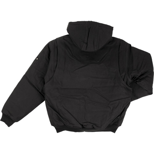 Hooded Duck Bomber Jacket, Men's, Small, Black Distribution Élite MP