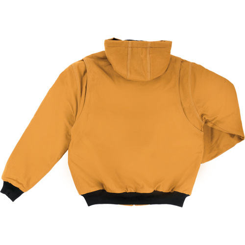 Hooded Duck Bomber Jacket, Men's, Medium (Tall), Brown Distribution Élite MP